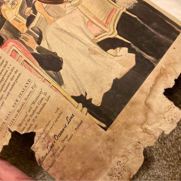 Vintage Fortune Magazine, January 1934 - Damage, Art and Ads - Picture 11 of 15